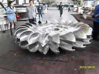 Pelton turbine generator unit