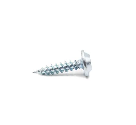 Phillips drive non-standard wafer head self tapping screw bule white zinc plated