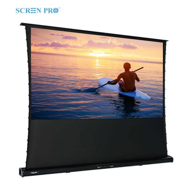 3d Projector Screen Motorized Floor Projection