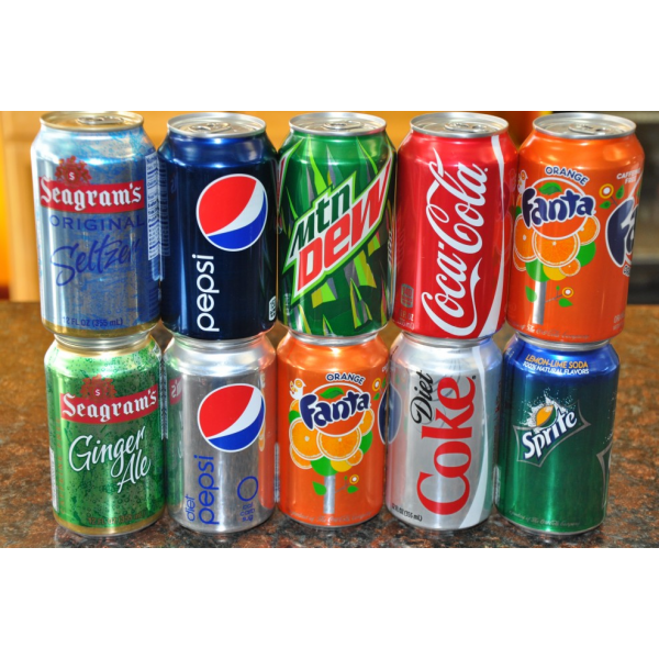 Coca Cola, Fanta Sprite & other soft drinks 330ml