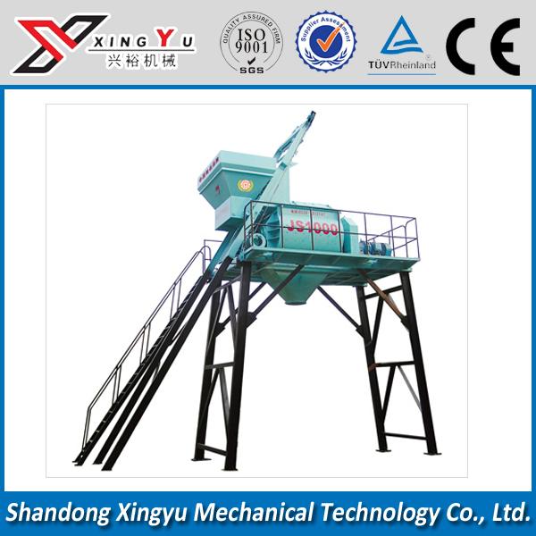 High Quality Twin-Shaft Concrete Mixer Machine