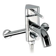 Offer faucet; towel rack