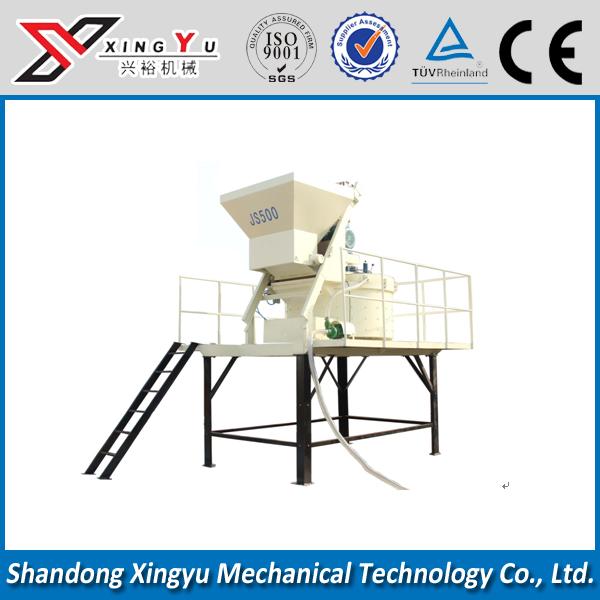 automatic type vertical two-way concrete mixer machine