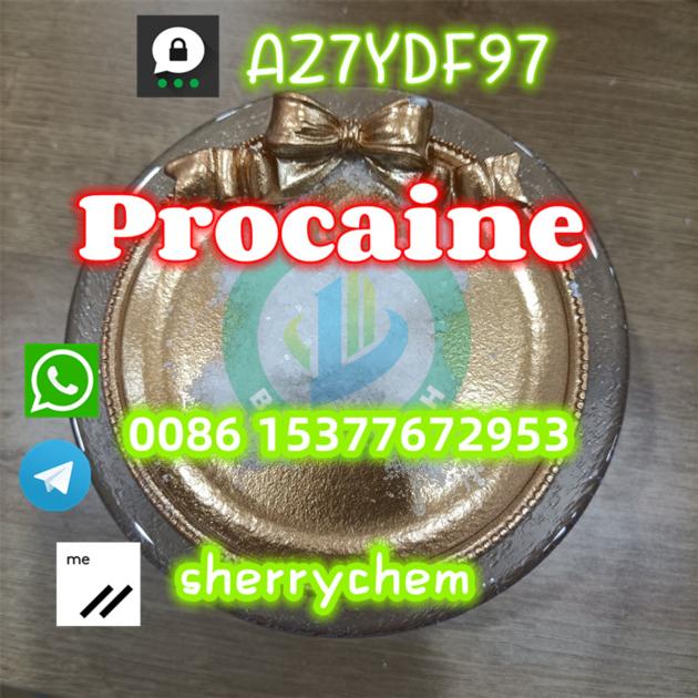  Procaine powder cas 59-46-1,procaine base,procaine China supplie