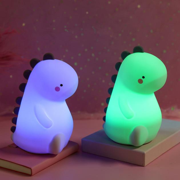 Unicorn Tap Control LED Ambient Silicone Night Lamp