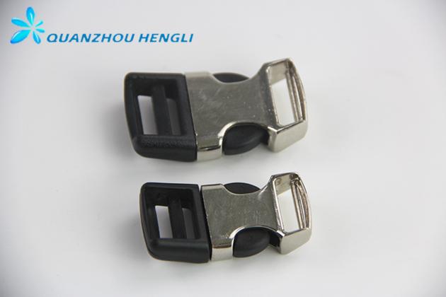 Plastic Gray Color Bone Buckle For