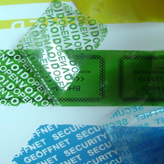 tamper evident labels