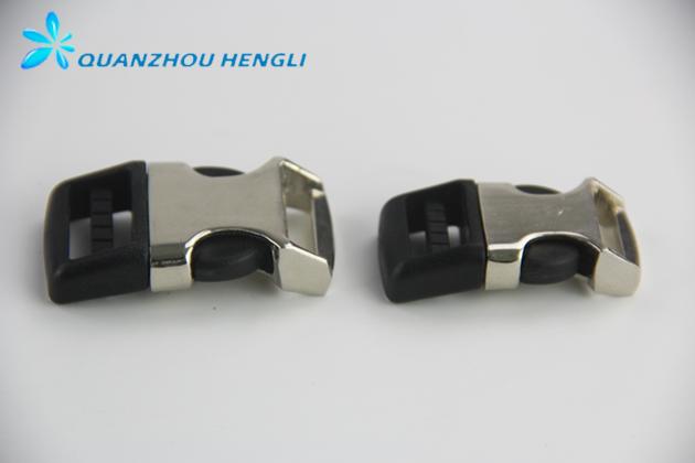 Plastic Gray Color Bone Buckle For