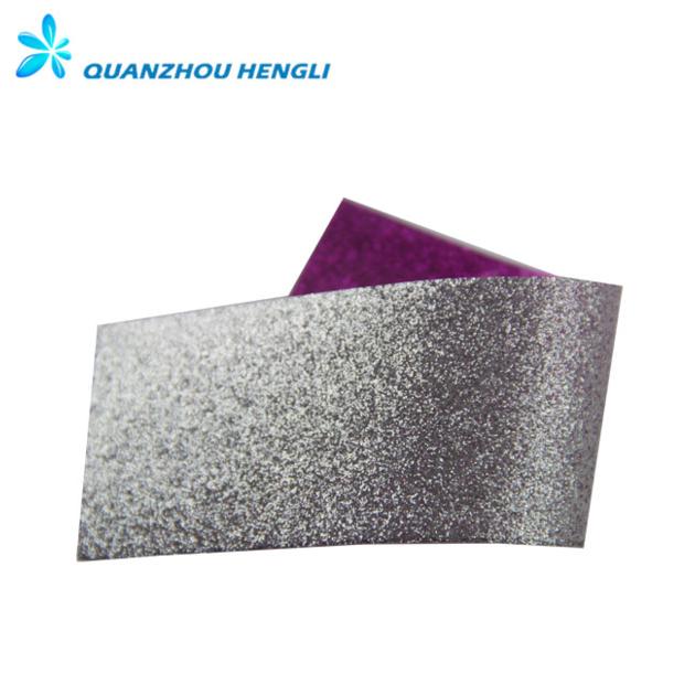 Reflective Glitter Pvc Sheet Pvc Synthetic