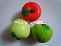 PU apple stress reliever toy ball(polyurethane)