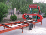 MJ1600 portable sawmill