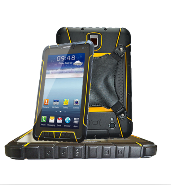 ST907 Android Tablet PC 4G/WIFI/BT/GPS/IP67 barcode scann/LF/HF/UHF RFID/Fingerprint/Infrared meter