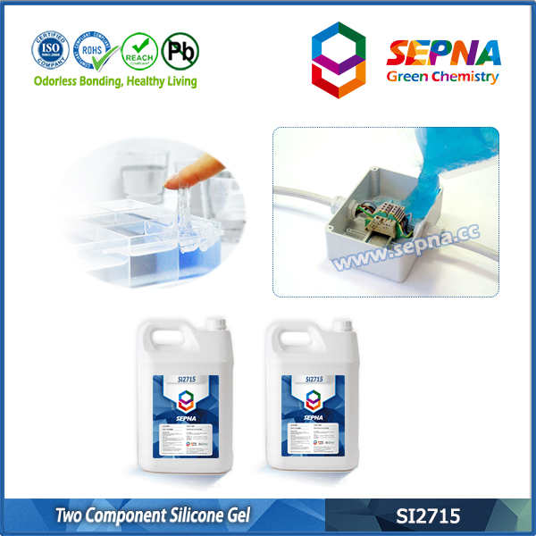 Sepna® Brand Transparent Silicone Gel For Electronics Potting