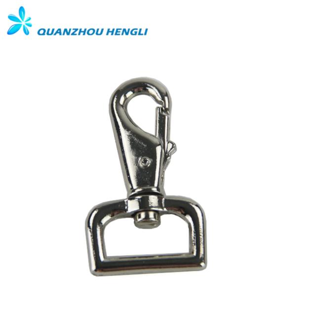 25mm fashion nickel swivel metal snap hook