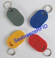 IC+ID Composite key chain / 13.56MHz+125KHz Dual frequency key rings cards