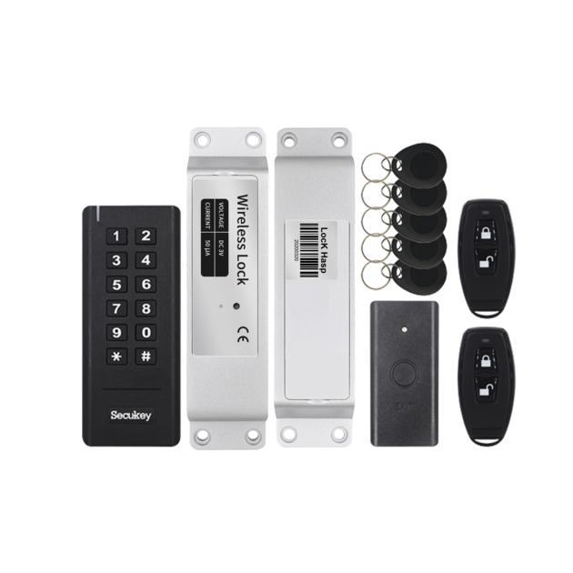 For home/office 433MHz wireless battery operated door lock