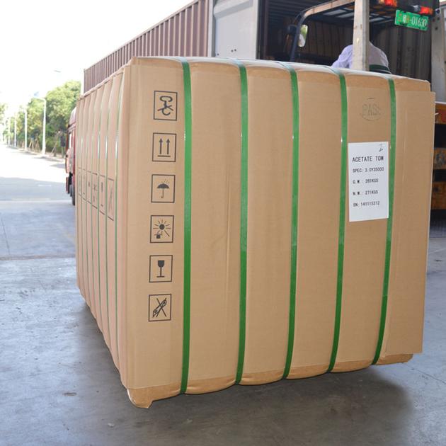 Cellulose acetate tow for flter tips