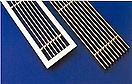 linear grilles and diffusers