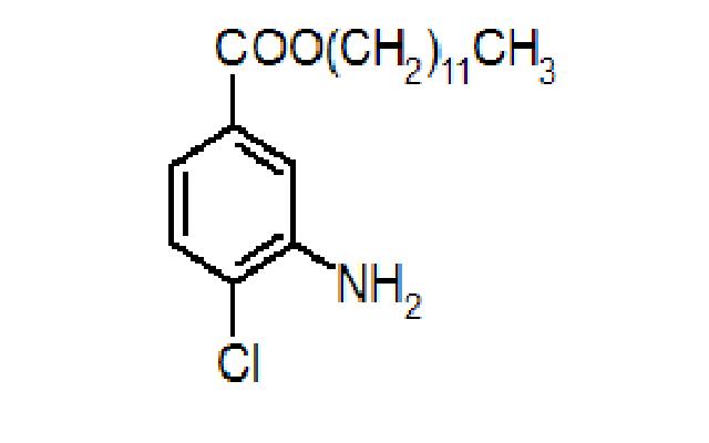 3-Amino-4-chlorobenzoic acid dodecylester
