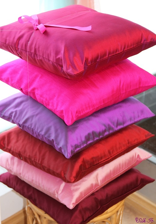 Dupioni Silk Cushion Cover