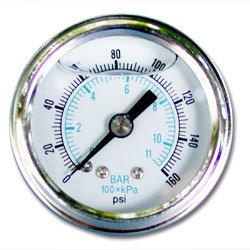 Glycerin filled Pressure Gauge