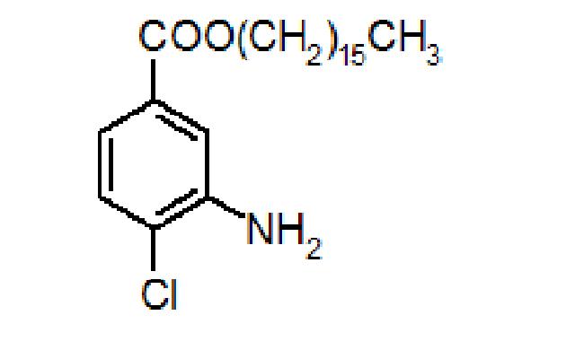 3-Amino-4-chlorobenzoic acid hexadecylester