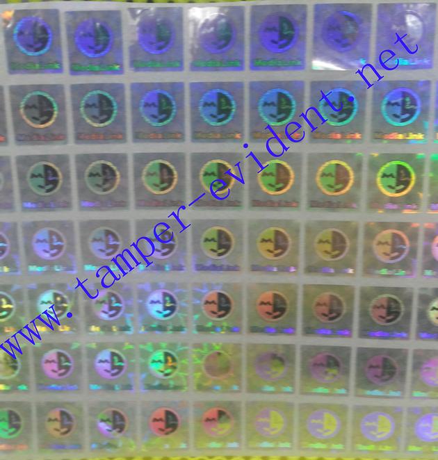 Holographic Tamper Evident Stickers