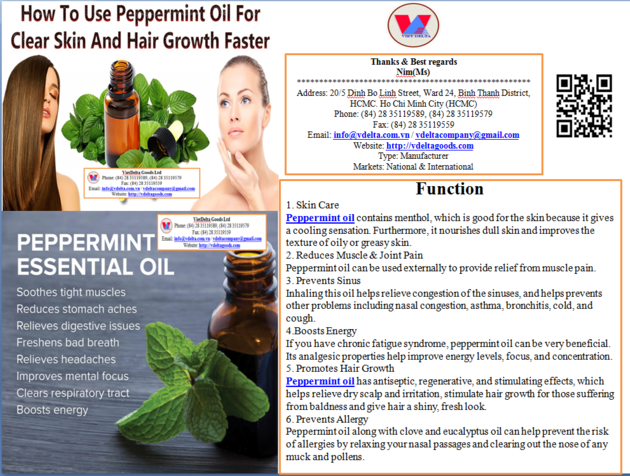 Peppermint oil