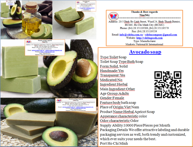 Avocado soap