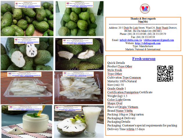 Soursop fruit