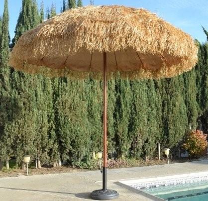 Palm leaf beach umbrella suppliers