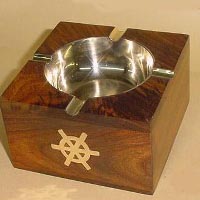 ash tray(wooden)