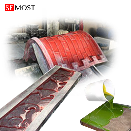Tin Cure Silicone Rubber For Plaster