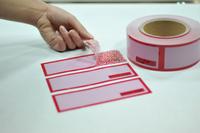 Total transfer high-residue tamper evident labels