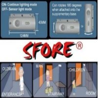 SL-8901 motion sensor light indoor & flashlight