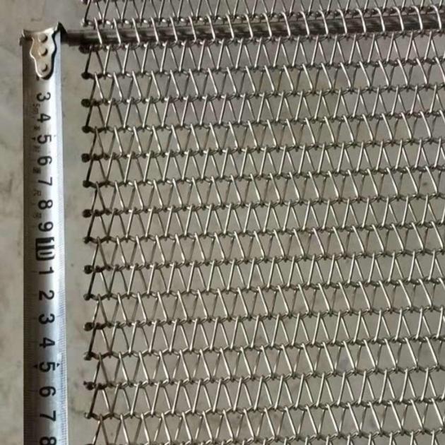 Stainless Steel Wire Mesh Chain Driven