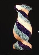 Beaded Vase