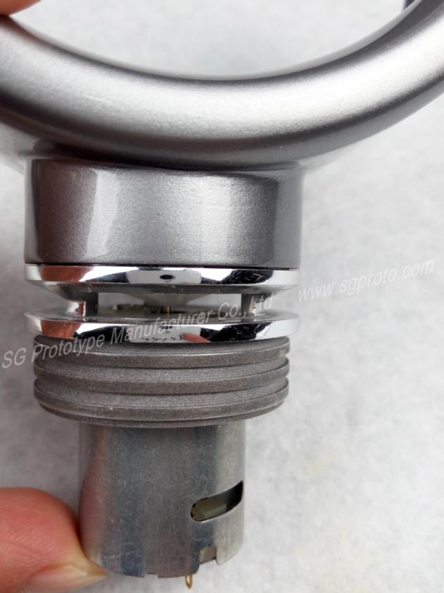 CNC Machining ABS/PC/PMMA Rapid Prototype with Painting and  Electroplating Surface Finished 