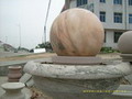 Stone carving fountain