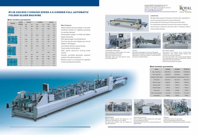 RYJE High Speed Full Automatic 4