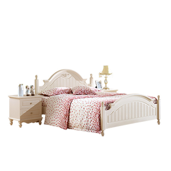 901 romatic bedroom furniture set princess girl double bed