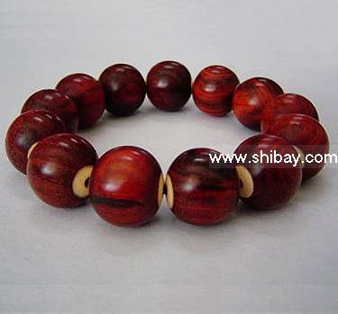 Rosewood Buddha beads