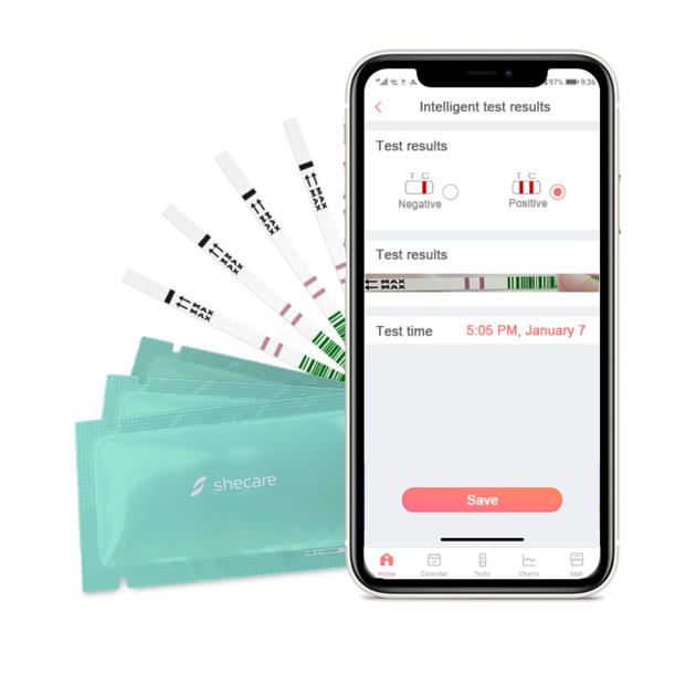 Shecare HCG Pregnancy Rapid Test Dipstick Strips  Smart HCG Test Strips