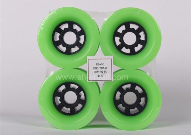 pu wheels for skate board 83*56