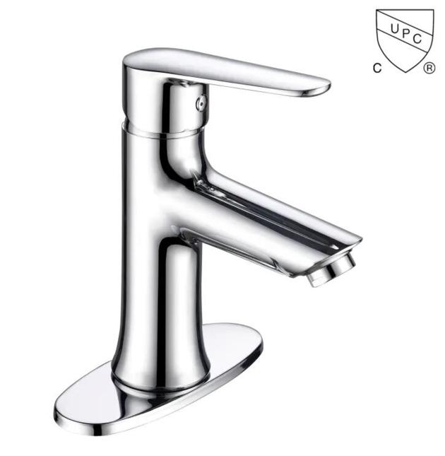 M0112 UPC, CUPC certified bathroom sink faucet, 1-handle Single Hole/4-in Centerset basin faucet;