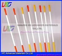 Supply Fiberglass Snow Stake,High Strength Fiberglass FRP Snow Stake With Reflective Tap And Cap,Fle
