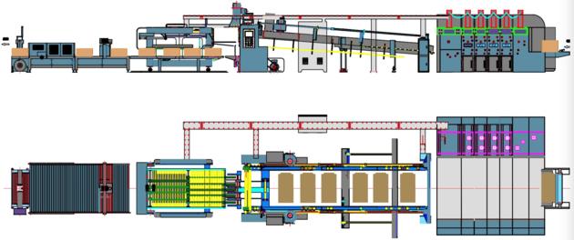 RYKM1200 High Speed Three Color Flexo