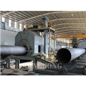 PIPE SHOT BLASTING MACHINE