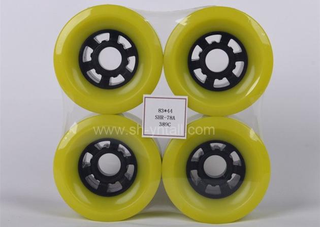 pu wheels for skate board 83*44  