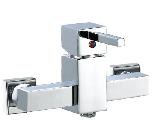 3108-20 brass faucet single lever hot/cold water wall-mounted shower mixer